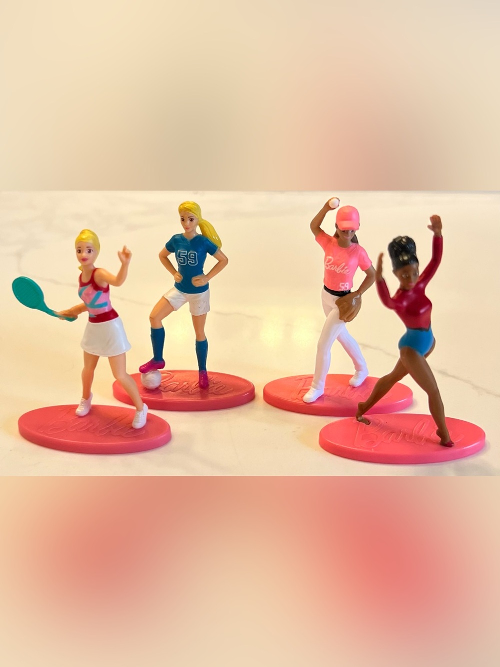 Mattel Micro Barbie Doll Set (4pcs)